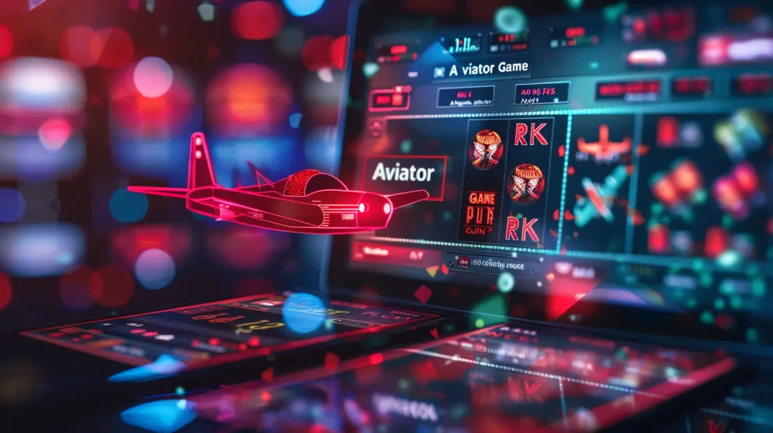 The 'Aviator' game is shown with a neon-outlined plane and a digital interface, highlighting the modern, stylish, and thrilling gameplay you get at3333BAT.