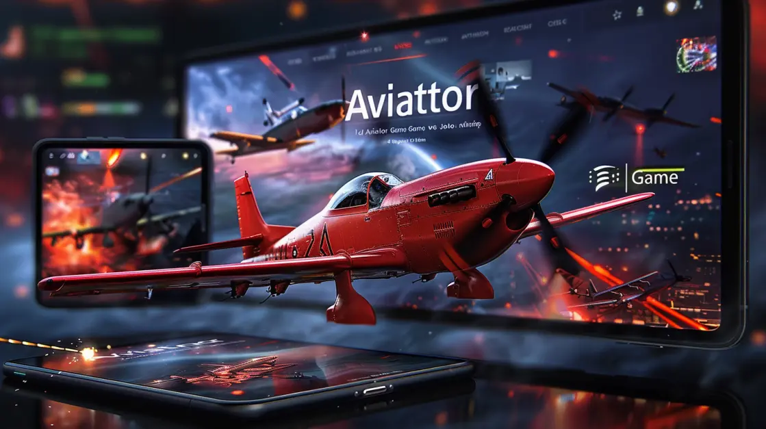 The 'Aviator' crash game is displayed across multiple devices, with a red plane at the center, promising a high-quality, cross-platform experience for all players at3333BAT.